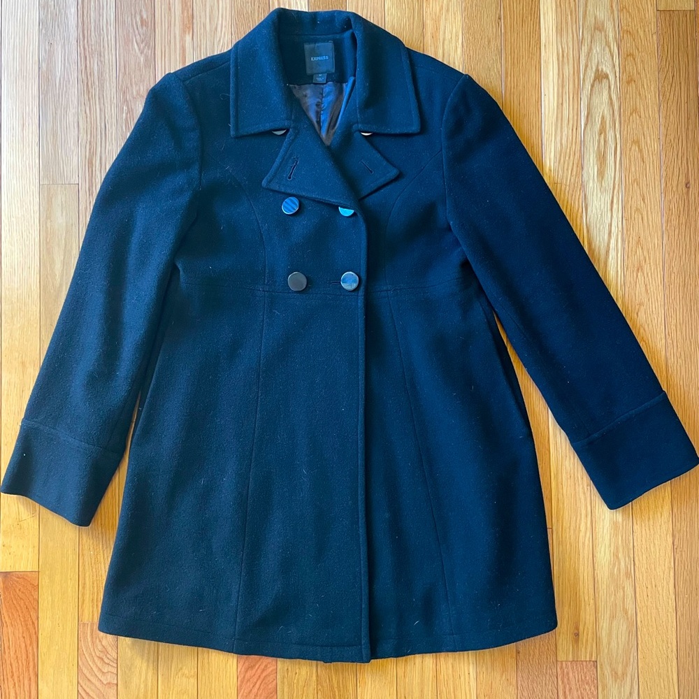Express Wool Overcoat
